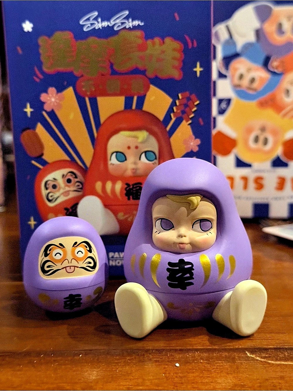PAWS NOVA x SamSam Daruma Russian Doll Series